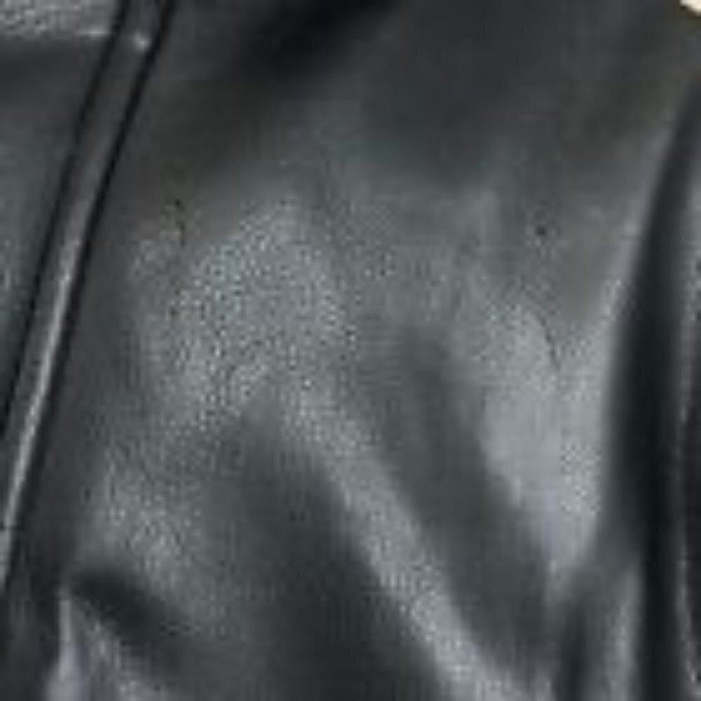 Vtg USA Jacket Mens Small Black Flag Big Letter Spellout *Read - Picture 9 of 16